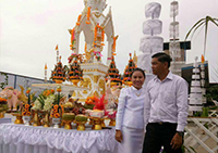 งานพิธี ฟ้าเปิด อัญเชิญพระภูมิ