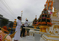 งานพิธี ฟ้าเปิด อัญเชิญพระภูมิ